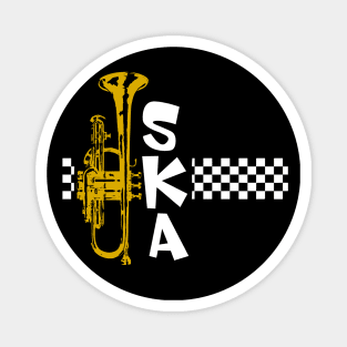 Ska Trumpet Magnet